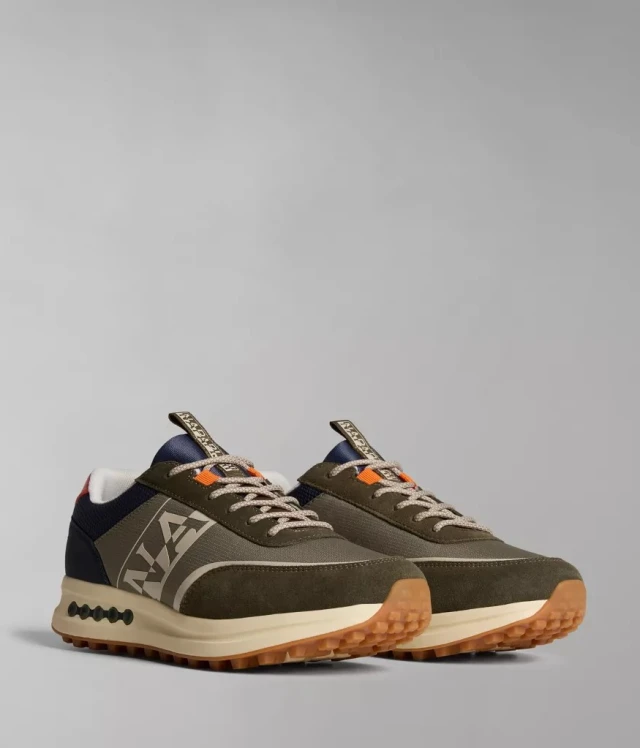 Napapijri s3slate02/nys Dark Olive 2 Ανδρικά Sneakers Λαδί