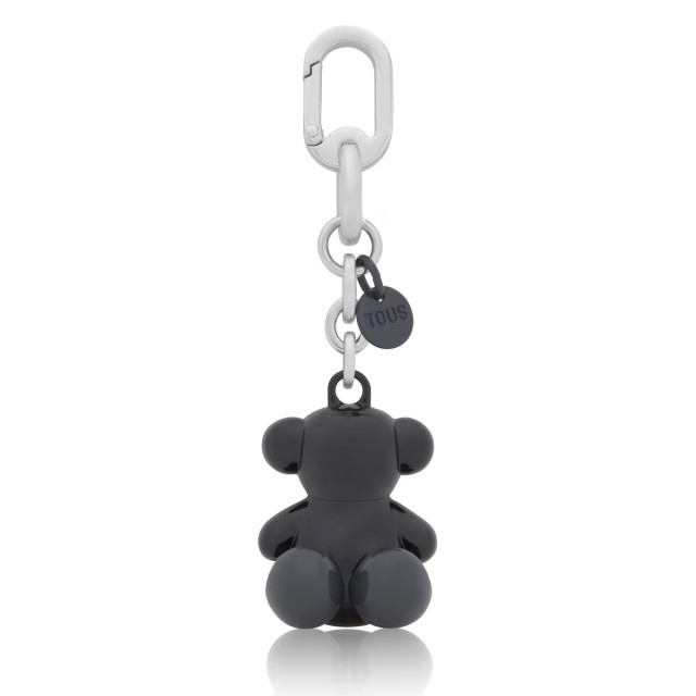 Tous Llavero Metal Bold Bear Negro-Multi Γυναικείο Μπρελόκ Μαύρο