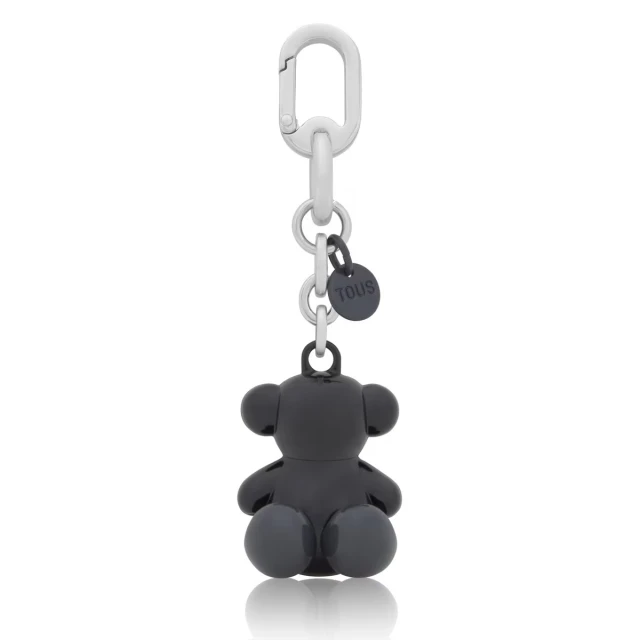 Tous Llavero Metal Bold Bear Negro-Multi Γυναικείο Μπρελόκ Μαύρο