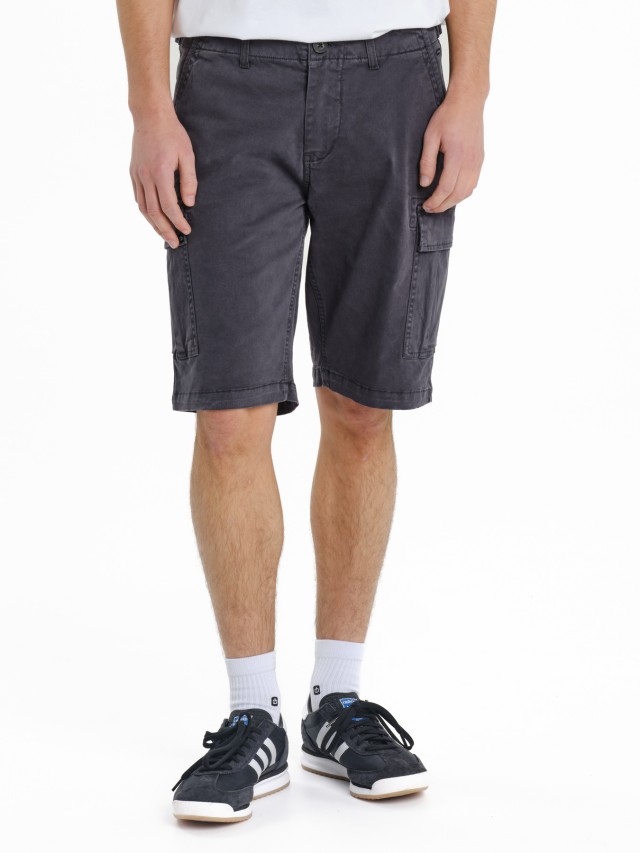 Emerson Mens Classic Cargo Shorts Ανδρική Βερμούδα Cargo Γκρι