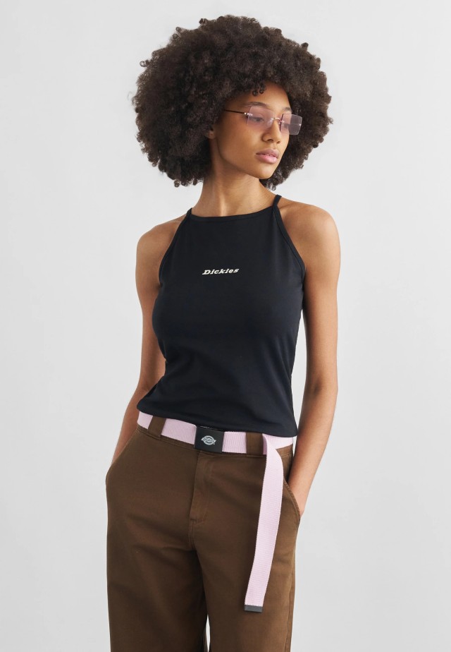 Dickies Honeyville Tank Black Γυναικεία Μπλούζα Μαύρη