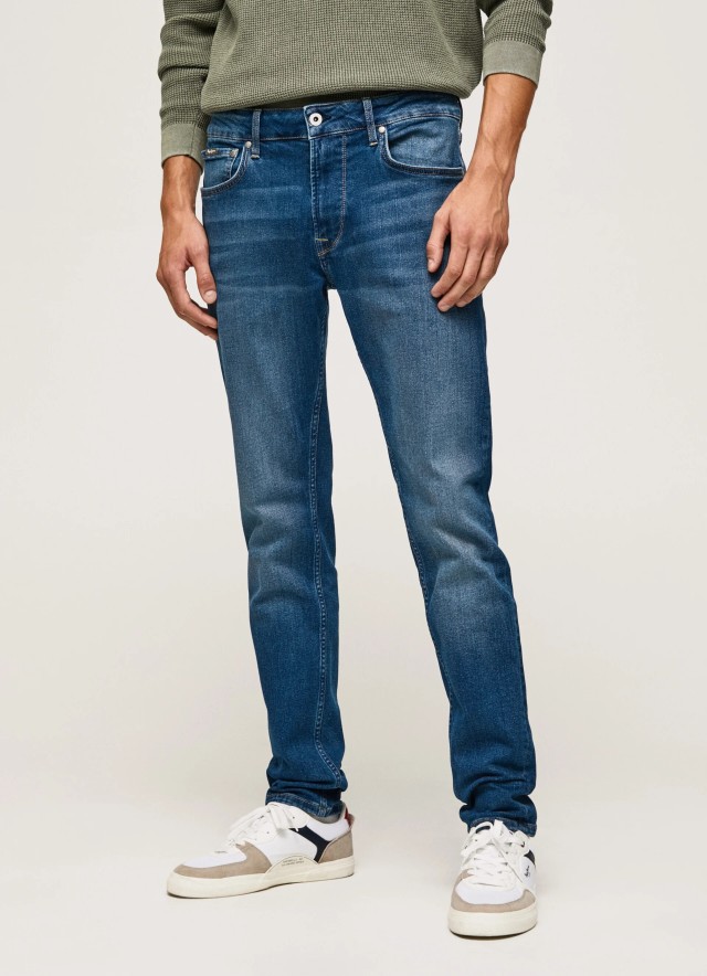 Pepe Jeans Stanley Ανδρικό Παντελόνι Τζιν Taper Fit