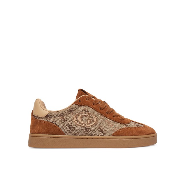 Guess Jacek Γυναικεία Sneakers Καφέ