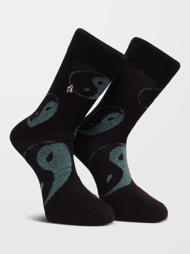 Volcom Fa24 Stone Sense Sock Κάλτσες Μαύρες