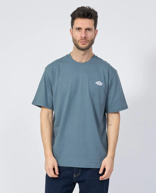 Dickies Summerdale Ss Tee Stormy Weather Ανδρική Μπλούζα Γκρι