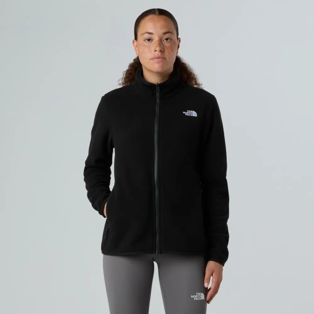 The North Face W Glacier Fleece Jacket Γυναικεία Ζακέτα Fleece Μαύρη