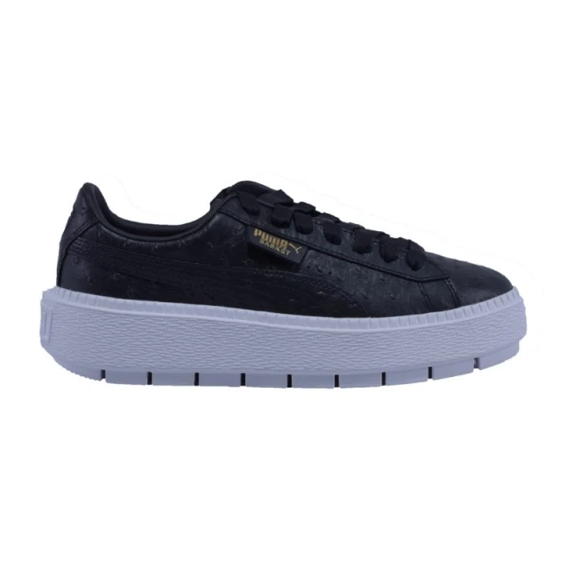 Γυναικεια Παπουτσια Μαυρα Puma Platform Trace Ostrich