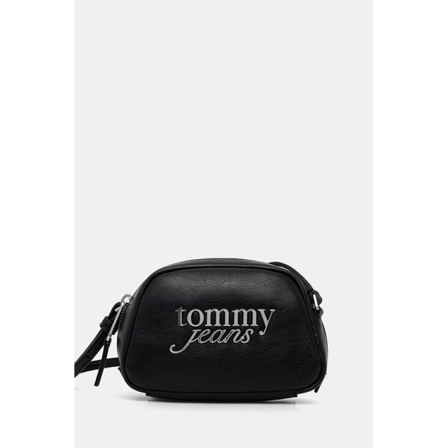 Tommy Hilfiger Tjw Bold Camera Bag Γυναικεία Τσάντα Μαύρη