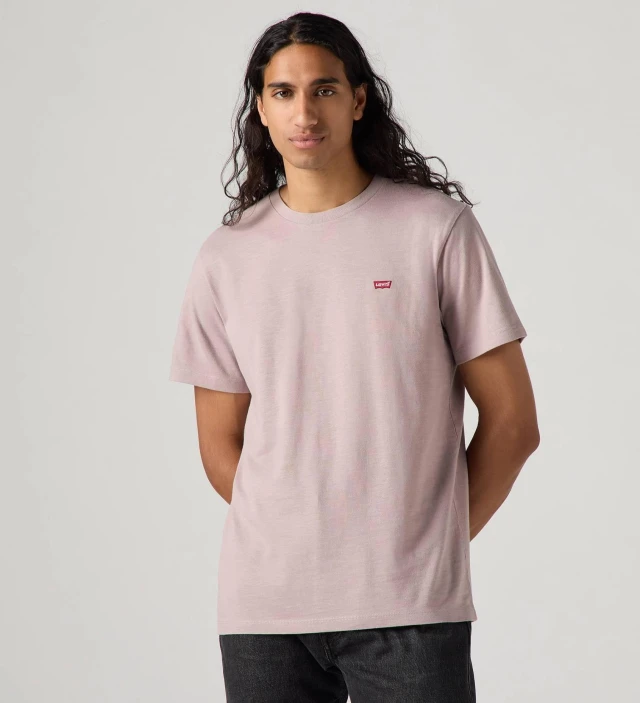Levis Ss Original Hm Tee Purples Ανδρική Μπλούζα Μωβ