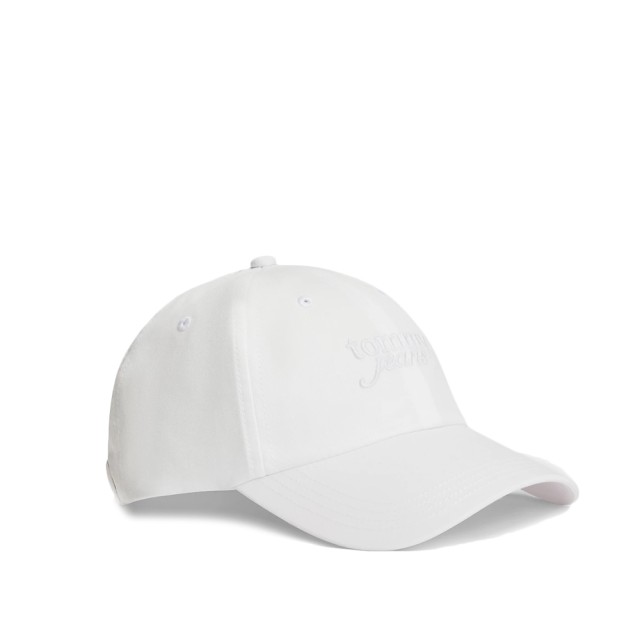 Tommy Hilfiger TjwScript Logo Cap Καπέλο Εκρού