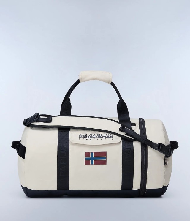 Napapijri Bering travel beige silvrn Σάκος Μπεζ