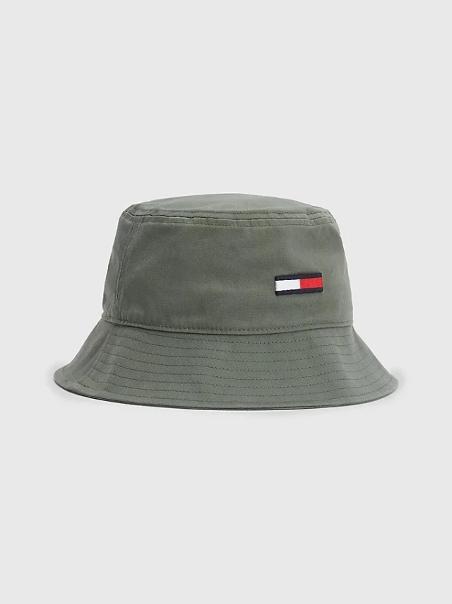 Tommy Hilfiger Tjm Bucket Καπέλο Πράσινο