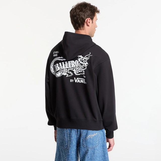 Vans Caballero Pullover Black Ανδρικο Φουτερ Μαυρο
