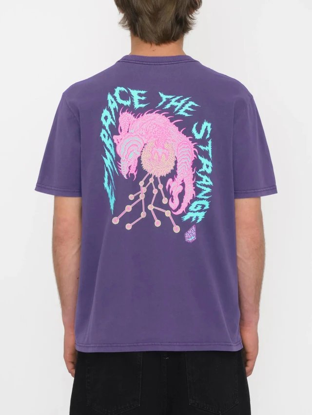 Volcom Fa Tetsunori 3 Sst Ανδρική Μπλουζα Μωβ