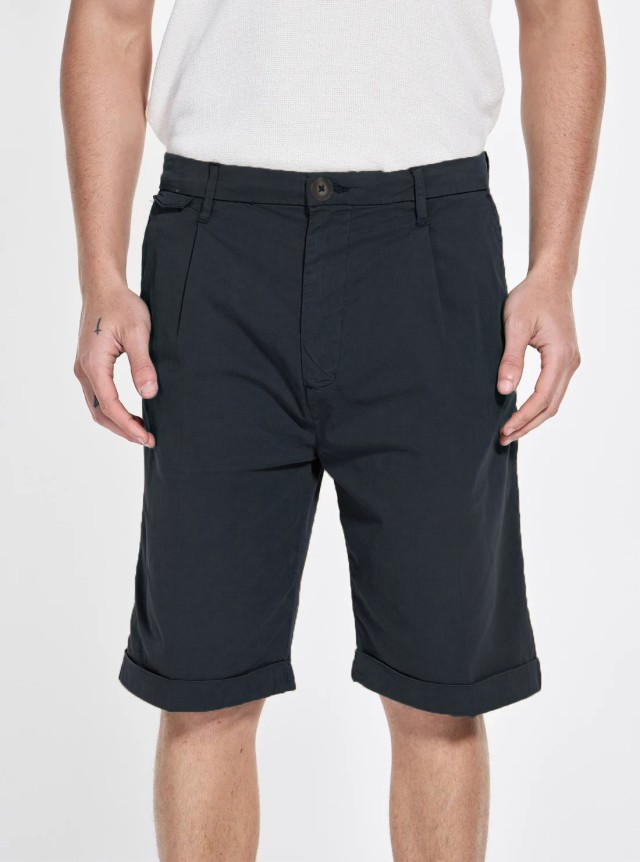 Guess Taylor Chino Short Ανδρική Βερμούδα Chino Μπλε