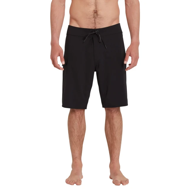 Volcom Lido Solid Mod 20 Ανδρικο Μαγιο Μαυρο