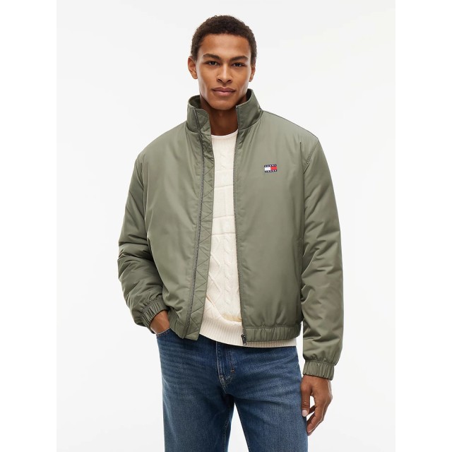 Tommy Hilfiger Tjm Essential Padded Jacket Ext Ανδρικο Μπουφαν Λαδί