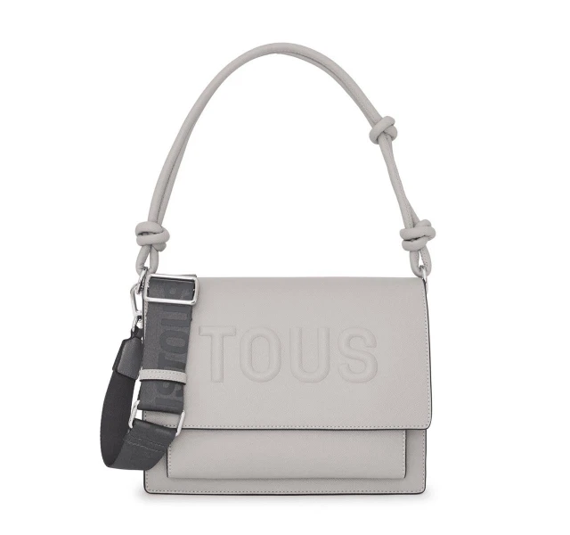 Tous Bandolera M. Audree T La Rue New Gris Γυναικεια Τσαντα Γκρι