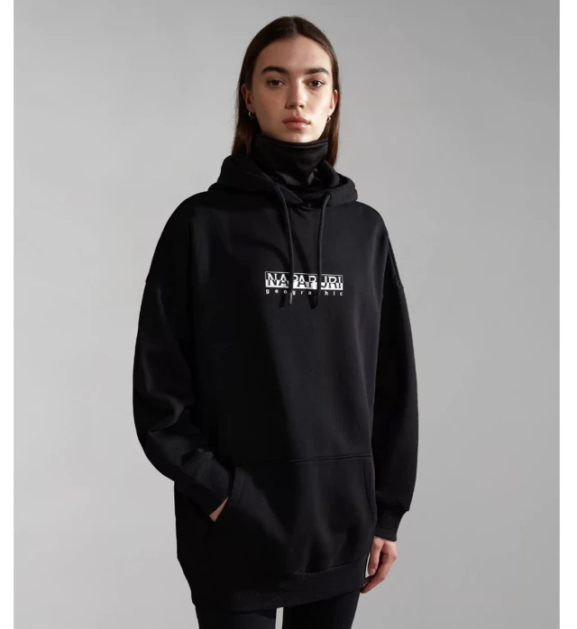 Napapijri B-Box H W 2 Black Γυναικειο Φουτερ Μαυρο