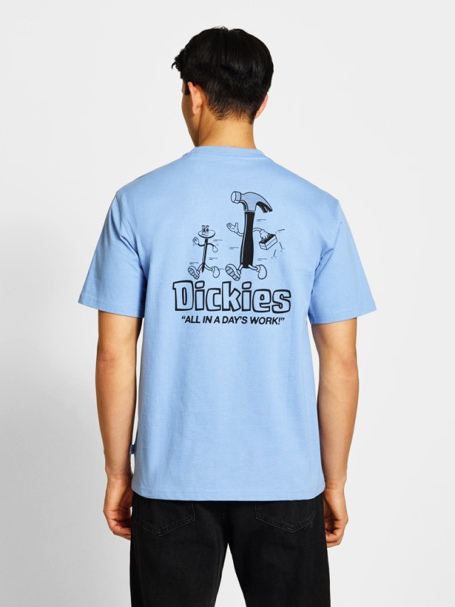 Dickies Fairlawn Ss Tee Endless Sky Ανδρική Μπλούζα Σιελ