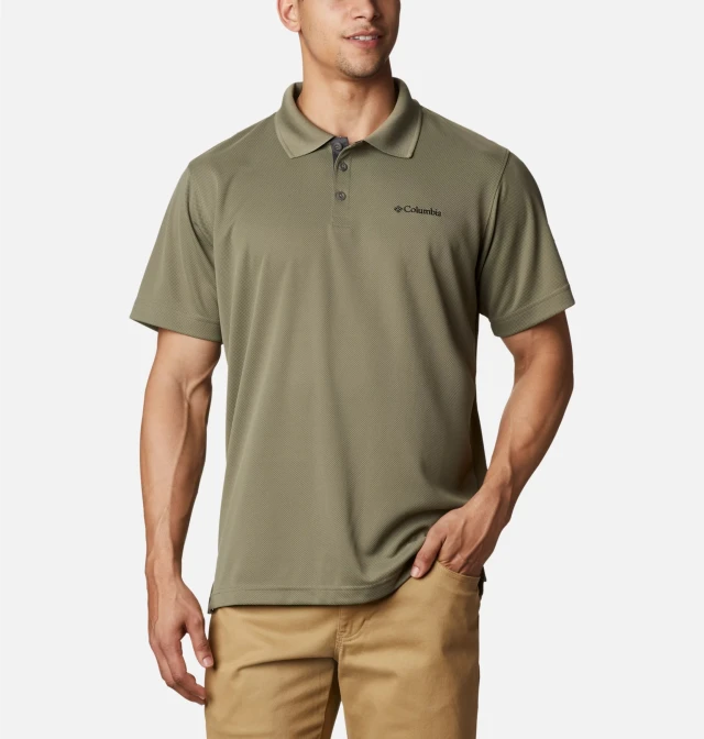 Columbia Utilizer Polo Ανδρική Polo Μπλούζα Λαδί