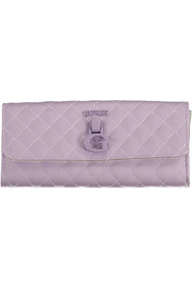 Guess Rue Rose Slg File Clutch Org Γυναικειο Πορτοφολι Λιλα