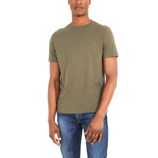 Guess Skully Cn Ss Tee Ανδρικη Μπλουζα Λαδι