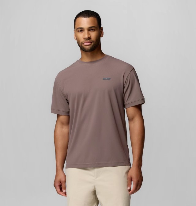 Columbia Chill Creek™ Knit Tee Ανδρικη Μπλουζα Καφέ
