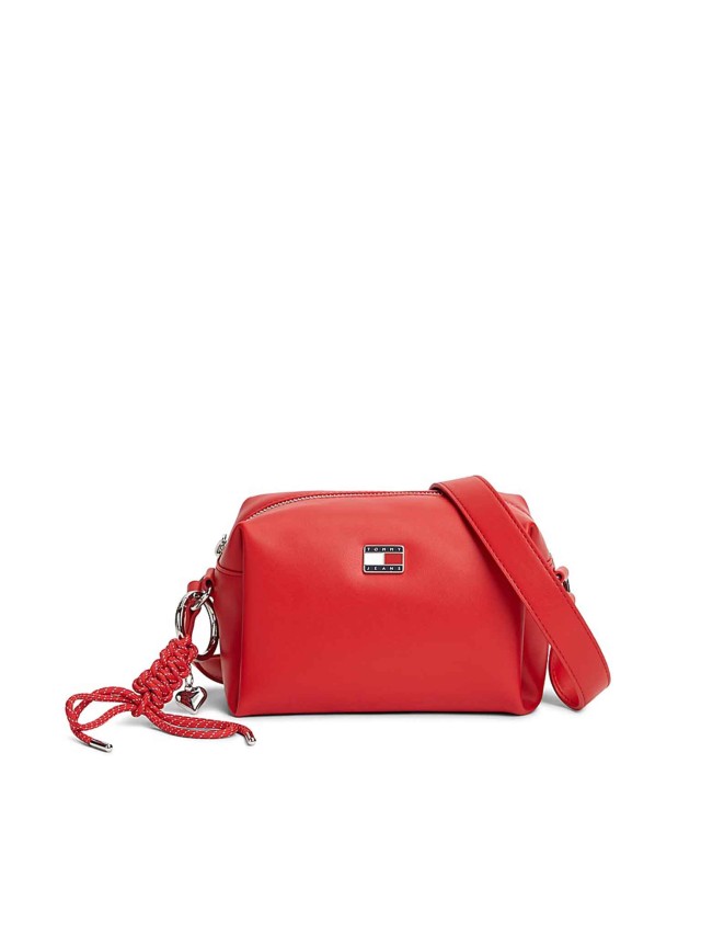 Tommy Hilfiger Tjw City Charm Camera Bag Γυναικεία Τσάντα Κόκκινη