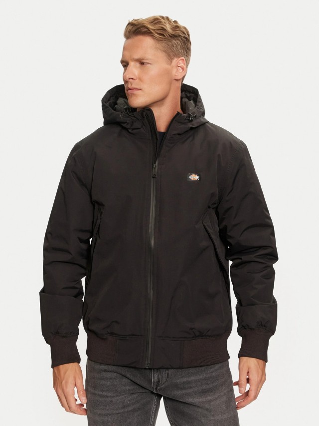 Dickies New Sarpy Jacket Black Ανδρικό Μπουφάν Μαύρο