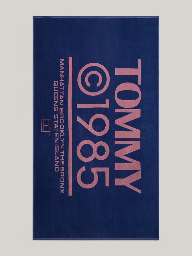 Tommy Hilfiger Towel Πέτσετα Μπλε