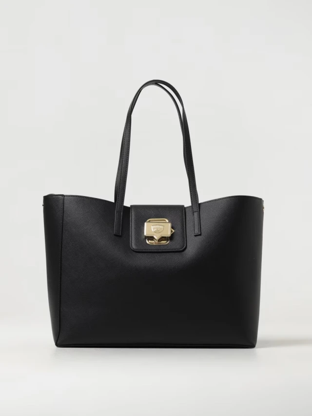 Chiara Ferragni Range F - Eyelike Pocket, Sketch 05 Γυναικεία Τσάντα Μαύρη