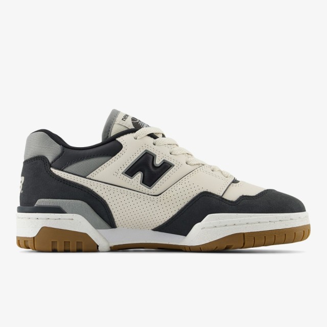 New Balance 550 Γυναικεία Sneakers Εκρού Μαύρο