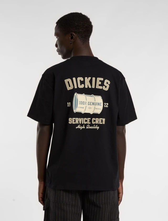 Dickies Service Crew Ss Tee Black Ανδρική Μπλούζα Μαύρη