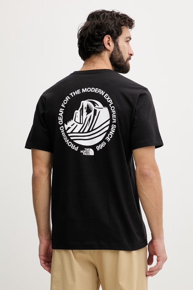 The North Face M Monte Rg Ss Tee Tnf Black Ανδρική Μπλούζα Μαύρη