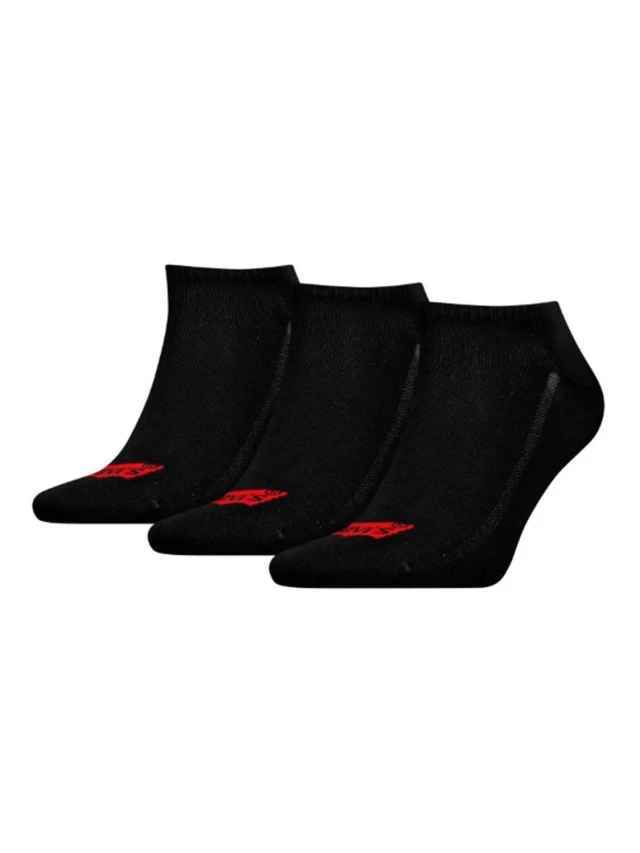 LEVIS LOW CUT SPORT 3P Καλτσες Μαυρο