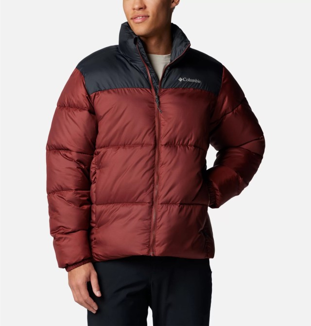 Columbia Puffect™ III Jacket Ανδρικό Μπουφάν Μπορντο