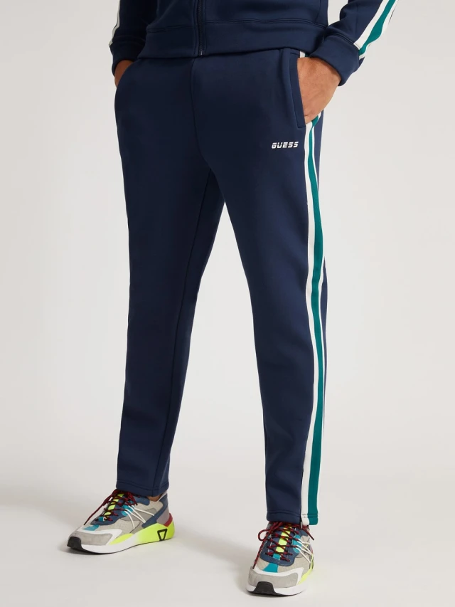 Guess Collin Long Pants Ανδρικο Παντελονι Φορμασ Μπλε