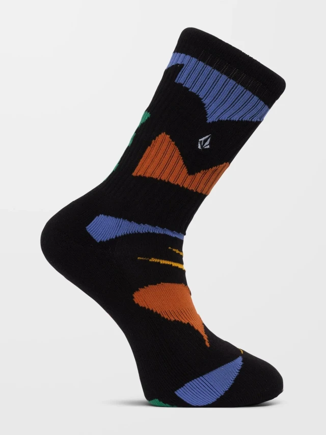Volcom Fa Arthur Longo Sock Pr  Κάλτσες Μαύρες