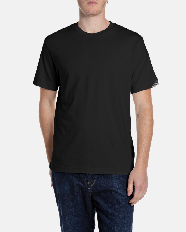 Replay Ανδρική Μπλούζα Μαύρη