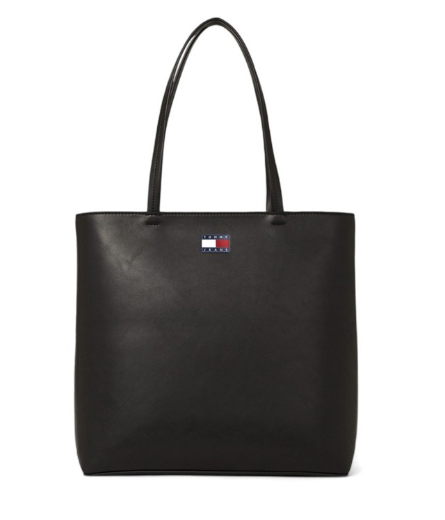 Tommy Hilfiger Tjw Ess Must Tote Γυναικεία Τσάντα Μαύρη