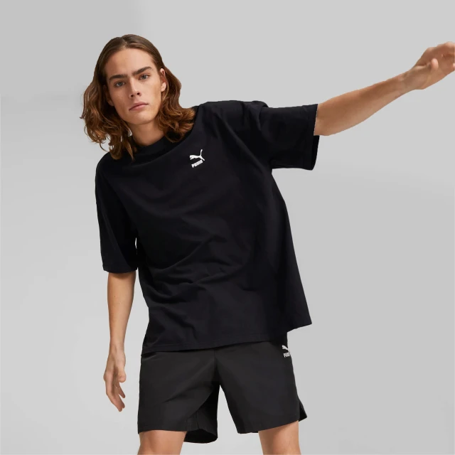 Puma CLASSICS Oversized Tee Ανδρική Μπλούζα Μαύρη