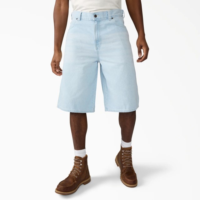 Dickies 958 Denim 13 Loose Short J Fog Blue Ανδρική Βερμούδα Τζιν χλωριο