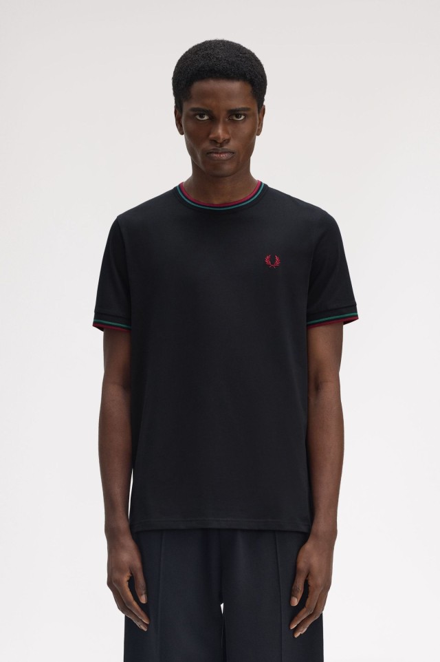 Fred Perry Ανδρική Μπλούζα Μπλε
