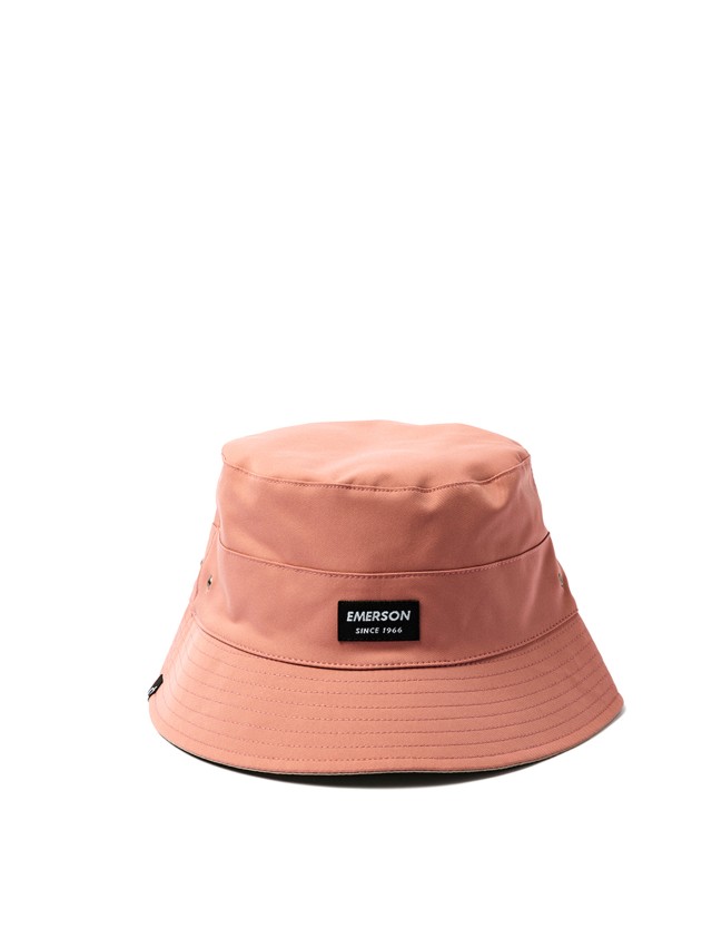 Light Beige Emerson Unisex Hat Καπέλο Διπλης Οψης Πορτοκαλί-Μπεζ