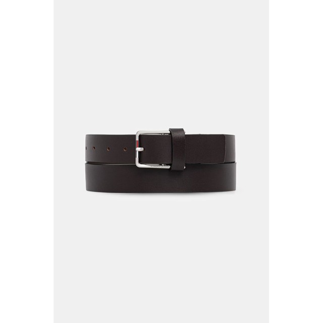 Tommy Hilfiger Tjm Austin 3.5 Ανδρική Δερμάτινη Ζώνη Καφέ