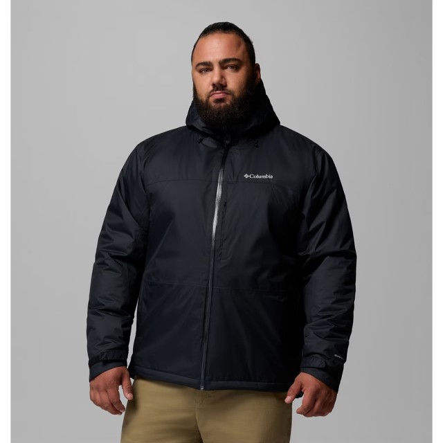 Columbia Inner Limits™ Insulated Jacket Ανδρικό Μπουφάν Plus Size Μαύρο