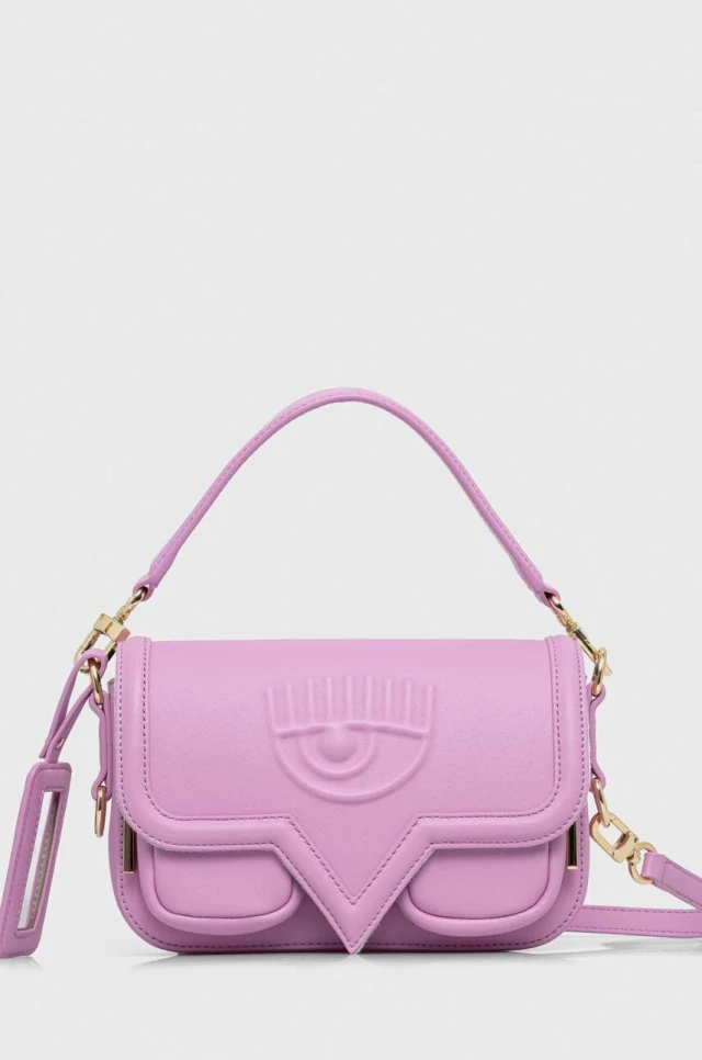 Chiara Ferragni Range A - Eyelike Bags, Sketch 06 Γυναικεία Τσάντα Λιλά
