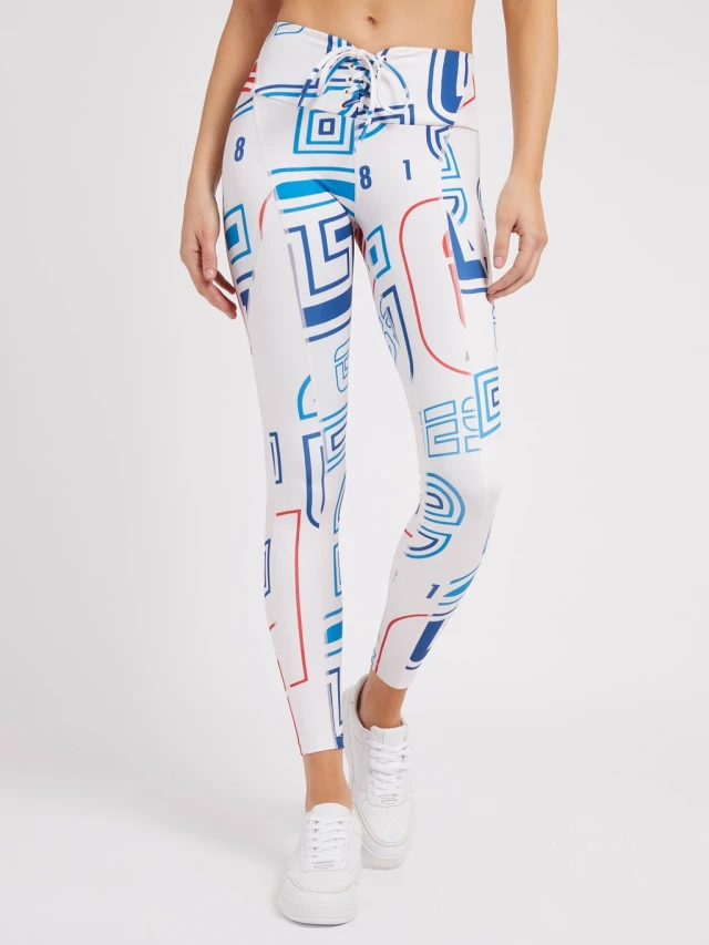 Guess Agatha Leggings 4/4 Κολαν Γυναικειο Κολαν Multi