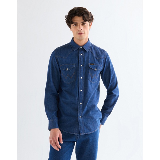 Wrangler Western Shirt Caroline Creek Ανδρικό Πουκάμισο Τζιν